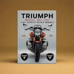 2001-2007 Triumph America Service Repair Workshop Manual PDF