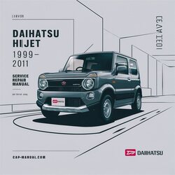 1999-2011 Daihatsu Hijet Service Repair Workshop Manual PDF