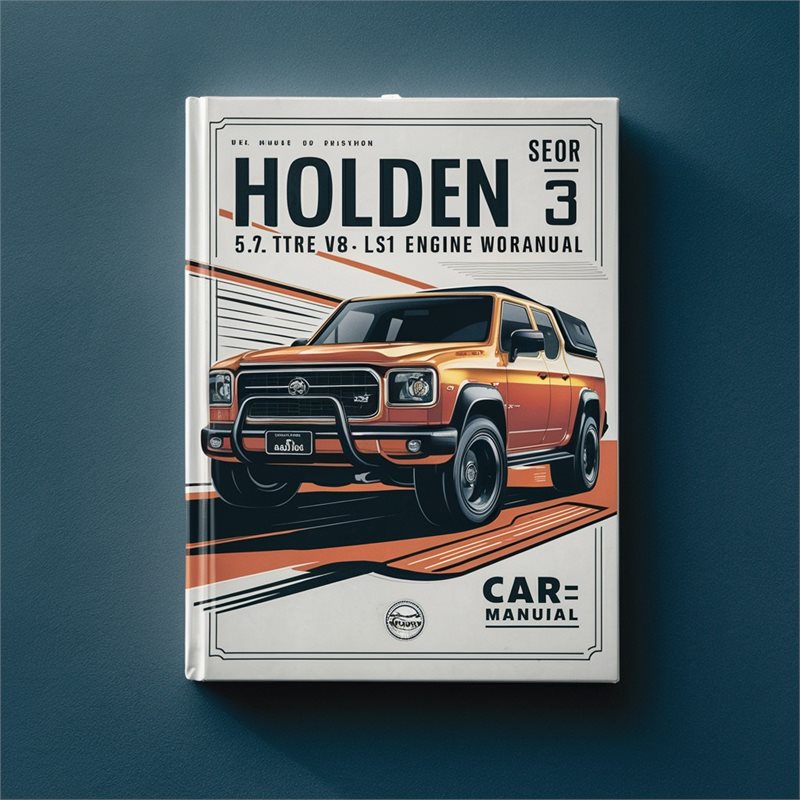 Toyota Highlander Holden GEN 3 5.7 Litre V8 LS1 Engine Service Repair Workshop Manual PDF