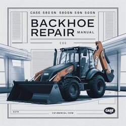 Case 580N 580SN 590SN Backhoe Service Repair Workshop Manual PDF
