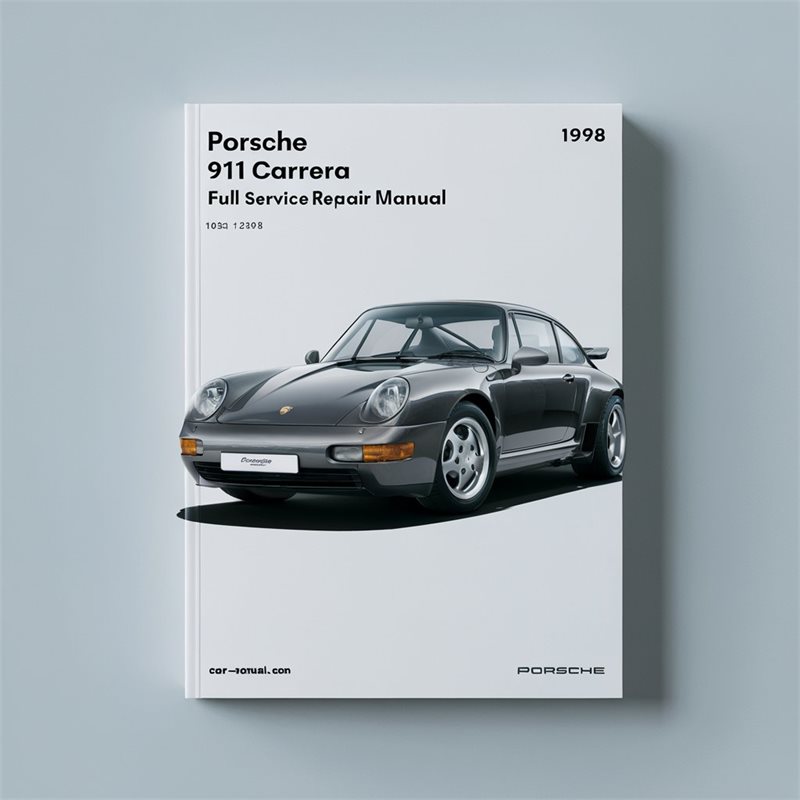 1993-1998 Porsche 911 Carrera Service Repair Workshop Manual PDF