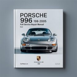 1998-2005 Porsche 996 Service Repair Workshop Manual PDF