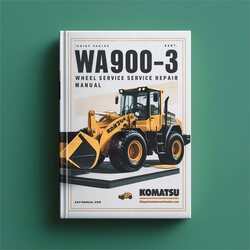 Komatsu WA900-3 Wheel Loader Shop Service Repair Workshop Manual PDF