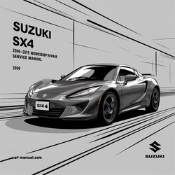 2006-2009 Suzuki SX4 Service Repair Workshop Manual PDF