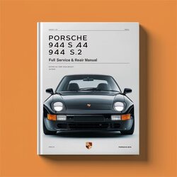 Porsche 944 S S2 Service Repair Workshop Manual PDF