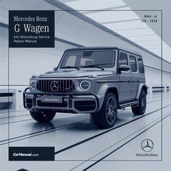 Mercedes Benz G Wagen 460 280GE Service Repair Workshop Manual PDF