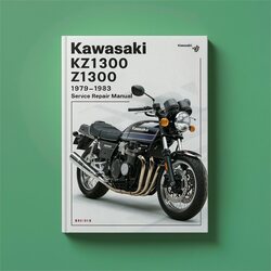 1979-1983 Kawasaki KZ Series KZ1300 Z1300 Service Repair Workshop Manual PDF