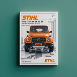 Stihl BG 56 66 86 SH Parts Service Repair Workshop Manual PDF