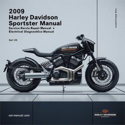 2009 Harley Davidson Sportster Models Electrical Diagnostics Service Repair Workshop Manual PDF