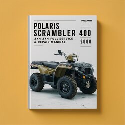2000 Polaris Scrambler 400 2x4 4x4 ATV Service Repair Workshop Manual PDF