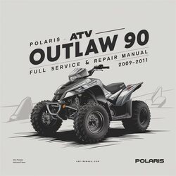 2009-2011 Polaris Outlaw 90 ATV Service Repair Workshop Manual PDF