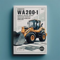 Komatsu WA200-1 Wheel Loader (sn: Serial 10001 Up ) Service Repair Workshop Manual PDF