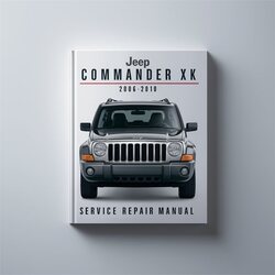 2006-2010 Jaguar XK Jeep Commander Service Repair Workshop Manual PDF