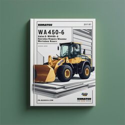 Komatsu WA450-6 WA480-6 Galeo Wheel Loader Service Repair Workshop Manual PDF