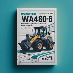 Komatsu WA470-6 WA480-6 Wheel Loader (sn: 90001 Up) Service Repair Workshop Manual PDF
