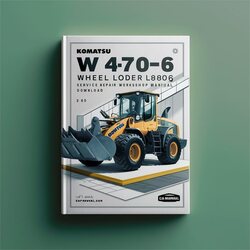 Komatsu WA470-6 WA480-6 Wheel Loader (sn: A46001 Up A48001 Up) Service Repair Workshop Manual PDF