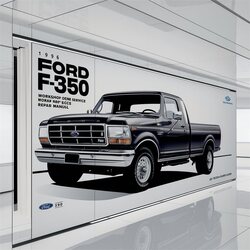1996 Ford F Series F350 F-350 Service Repair Workshop Manual PDF