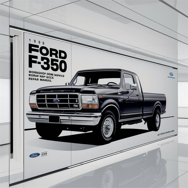 1996 Ford F Series F350 F-350 Service Repair Workshop Manual PDF