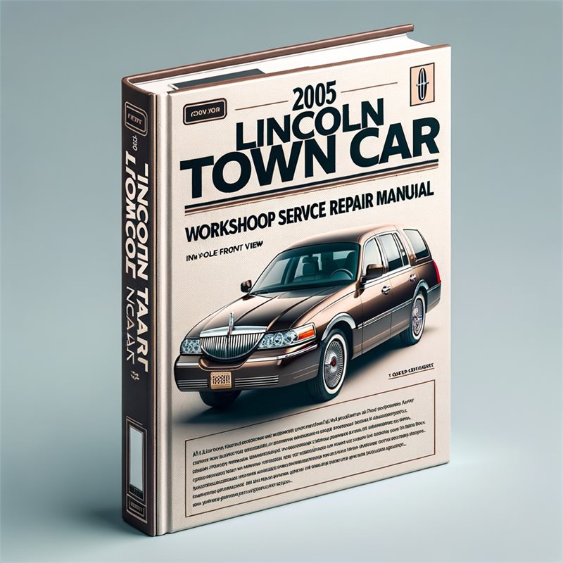 2005 LINCOLN TOWN CAR Service Repair Workshop Manual PDF