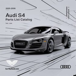 2003-2006 Audi S4 Catalog Parts PDF