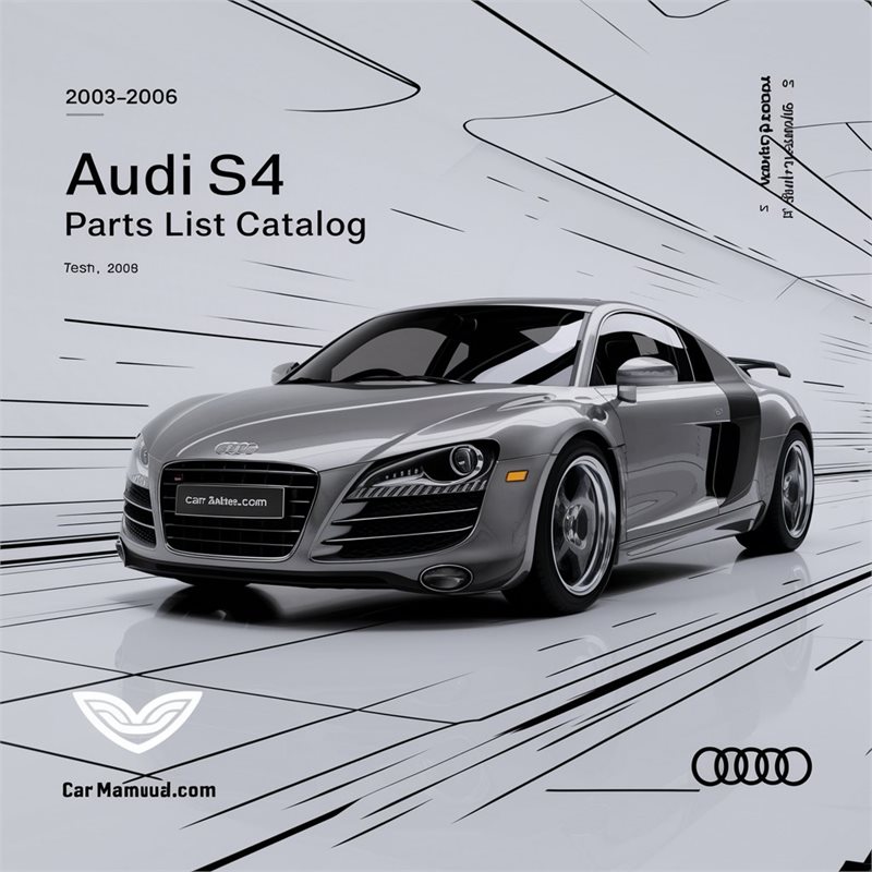 2003-2006 Audi S4 Catalog Parts PDF