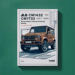 JLG CM1432 Plus CM1732 Models Parts (p/n:3120579) Catalog PDF