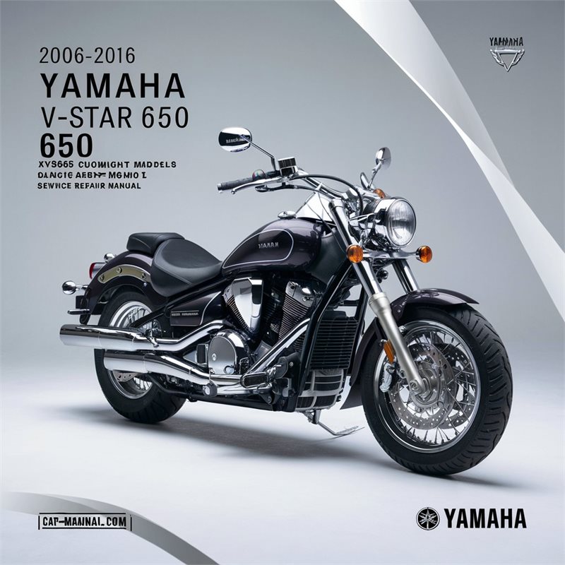 2006-2016 Yamaha V Series V-STAR 650 XVS65 Custom Midnight Models Service Repair Workshop Manual PDF