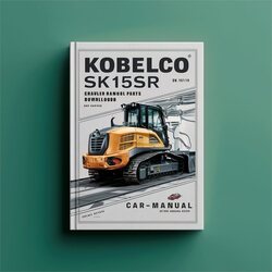 Kobelco SK115SR Crawler Excavator Parts (sn: YV01-00101 Up) Catalog PDF