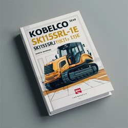Kobelco Sk115sr-1e Sk115srl-1e Sk115sr(l)-1e Sk115sr(l)-1es Crawler Excavator Parts Catalog PDF