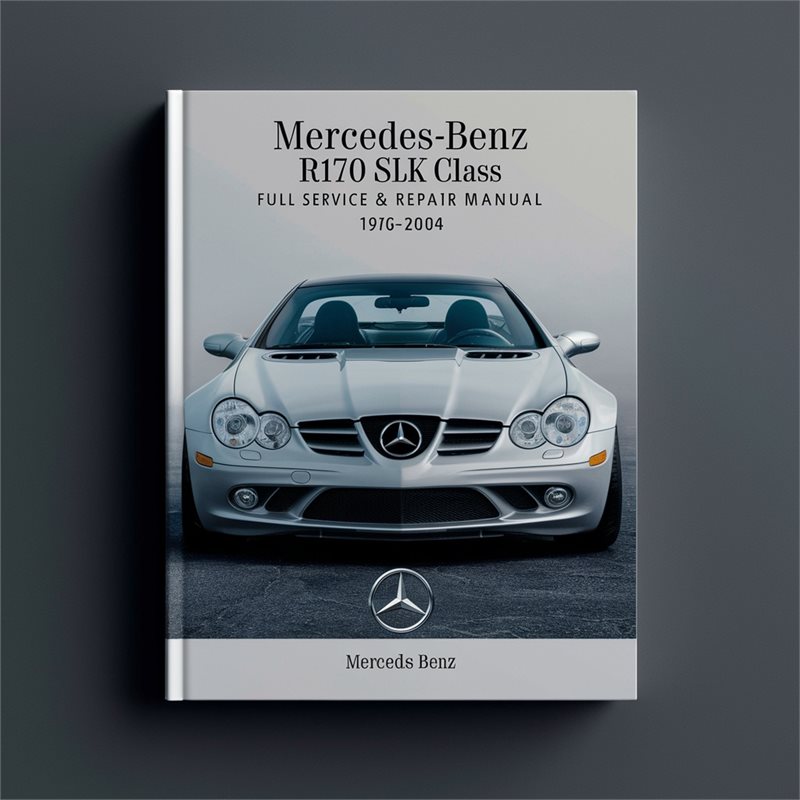 1996-2004 Mercedes SLK Class Benz R170 Service Repair Workshop Manual PDF