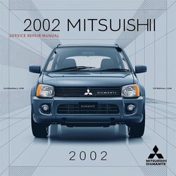2002 Mitsubishi Diamante Service Repair Workshop Manual PDF