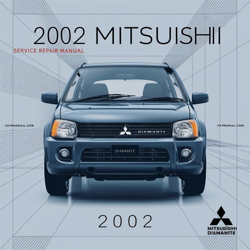 2002 Mitsubishi Diamante Service Repair Workshop Manual PDF