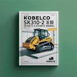 Kobelco SK310-2 III Sk310lc-2 Crawler Excavator Parts Catalog PDF