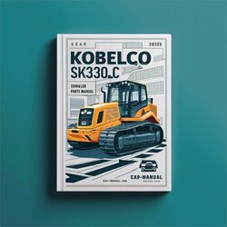 Kobelco SK330 SK330LC Crawler Excavator Parts Catalog PDF