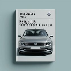 2001-2005 Volkswagen Passat B5.5 (3BG) Service Repair Workshop Manual PDF