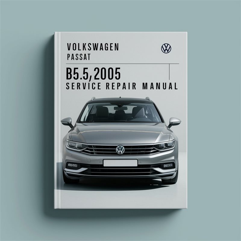 2001-2005 Volkswagen Passat B5.5 (3BG) Service Repair Workshop Manual PDF
