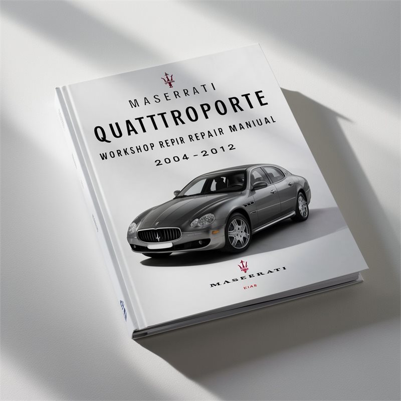 2004-2012 Maserati Quattroporte Service Repair Workshop Manual PDF
