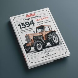 IH Case David Brown 1594 Tractor Shop - Improved Service Repair Workshop Manual PDF
