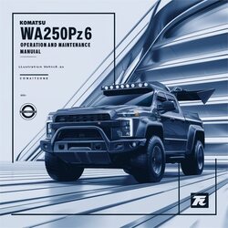 Komatsu Wa250pz-6 Operation Service Repair Workshop Manual PDF