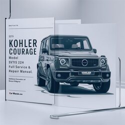 Kohler Courage Series Model SV715 22HP Engine Service Repair Workshop Manual PDF