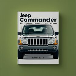 2006-2010 Jeep Transmissions Repair & Rebuild Commander Service Workshop Manual PDF