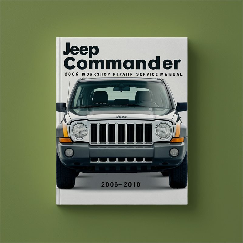 2006-2010 Jeep Transmissions Repair & Rebuild Commander Service Workshop Manual PDF