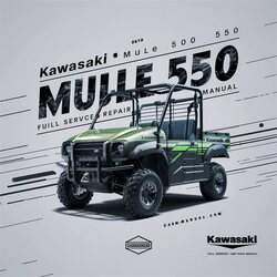 Kawasaki Mule 500 550 Service Repair Workshop Manual PDF
