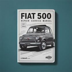 1965 Fiat 500 Service Repair Workshop Manual PDF