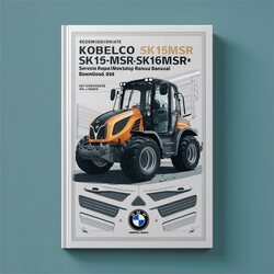 Kobelco SK15MSR SK16MSR Mini Excavator Service Repair Workshop Manual PDF