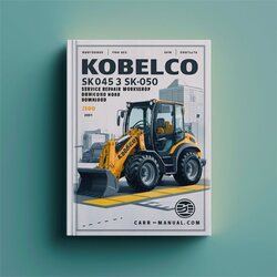 Kobelco SK045 SK045-2 SK050 Mini Excavator (py-02001 PZ-00101 ) PY Service Repair Workshop Manual PDF