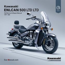 1997-2008 Kawasaki EN500 Vulcan 500 LTD Service Repair Workshop Manual PDF