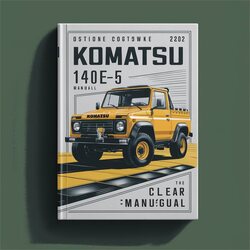 Komatsu 140E-5 Aa6d140e-5 Service Repair Workshop Manual PDF