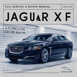 2008-2010 Jaguar XF 2.7l TDV6 3.0l V6 4.2l V8 SC Service Repair Workshop Manual PDF