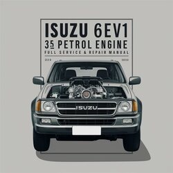 Isuzu Q Series 6ev1 3.5l Petrol Engine Service Repair Workshop Manual PDF